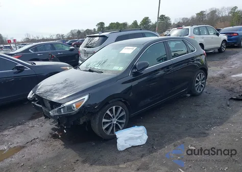 2018 Hyundai Elantra Gt from USA, damaged, VIN KMHH35LE2JU074718